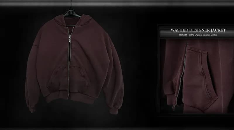 Washed Designer Jacket