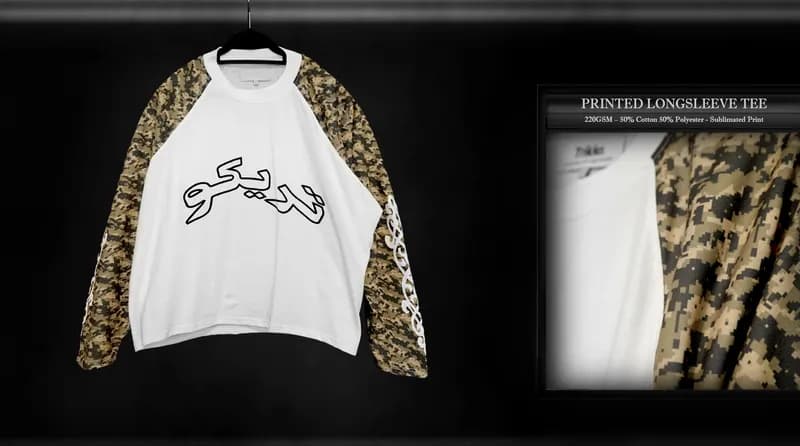 Printed Longsleeve Tee