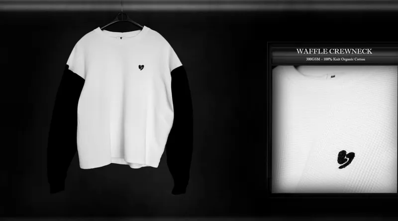 Waffle Crewneck