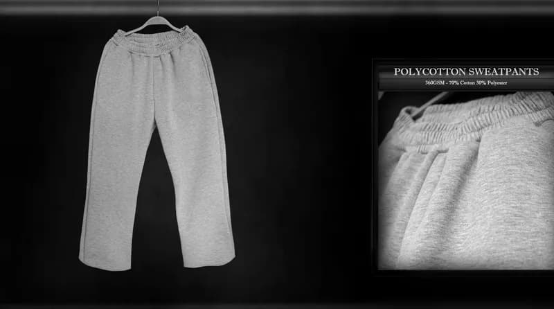 Polycotton Sweatpants