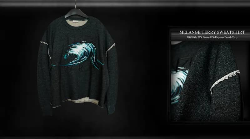 Melange Terry Sweatshirt