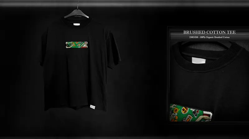 Brushed Cotton Tee