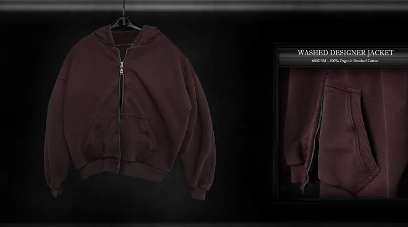 Washed Designer Jacket